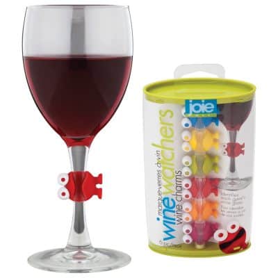 Joie Wine Watchers Cocktail and Wine Glass Charms