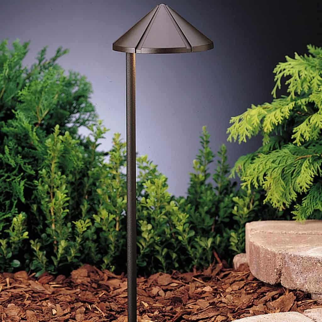 Kichler Lighting 15315AZT Six Groove - landscape lighting ideas