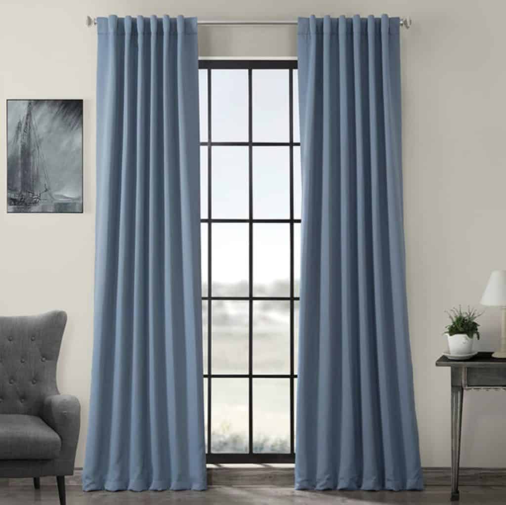 blinds and sheers together