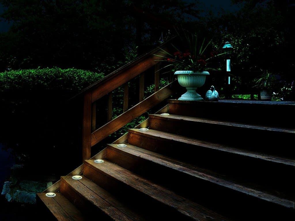 Malibu 6 PK LED Deck Lights - landscape lighting ideas