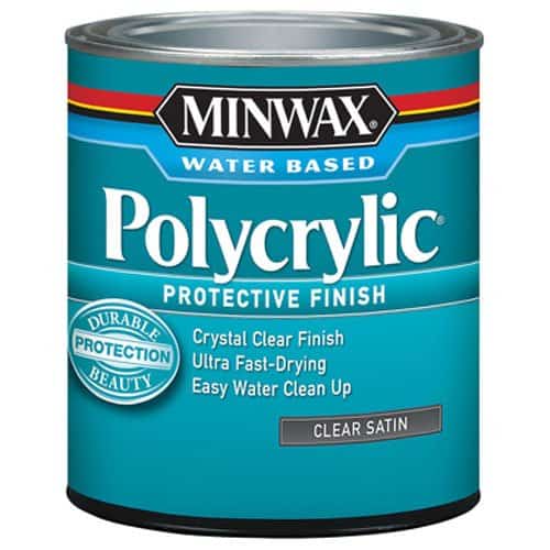 Minwax 233334444 Minwaxc Polycrylic Water Based Protective Finishes