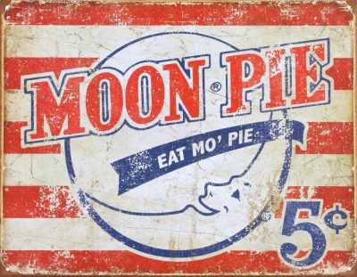 Moon Pie - Eat Mo' Pie Tin Sign