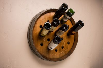 Napa Valley Wine Barrel Wine Rack - 19 Bottle