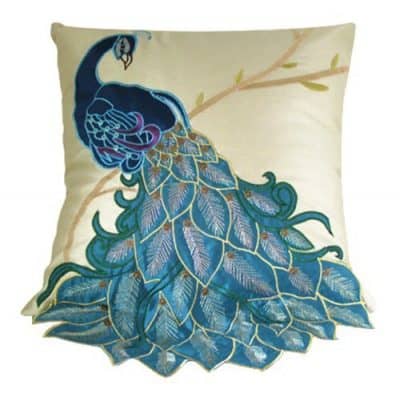 New Fashion Fancy Vivid Peacock Decorative Throw Pillow Case Cushion Cover Sham