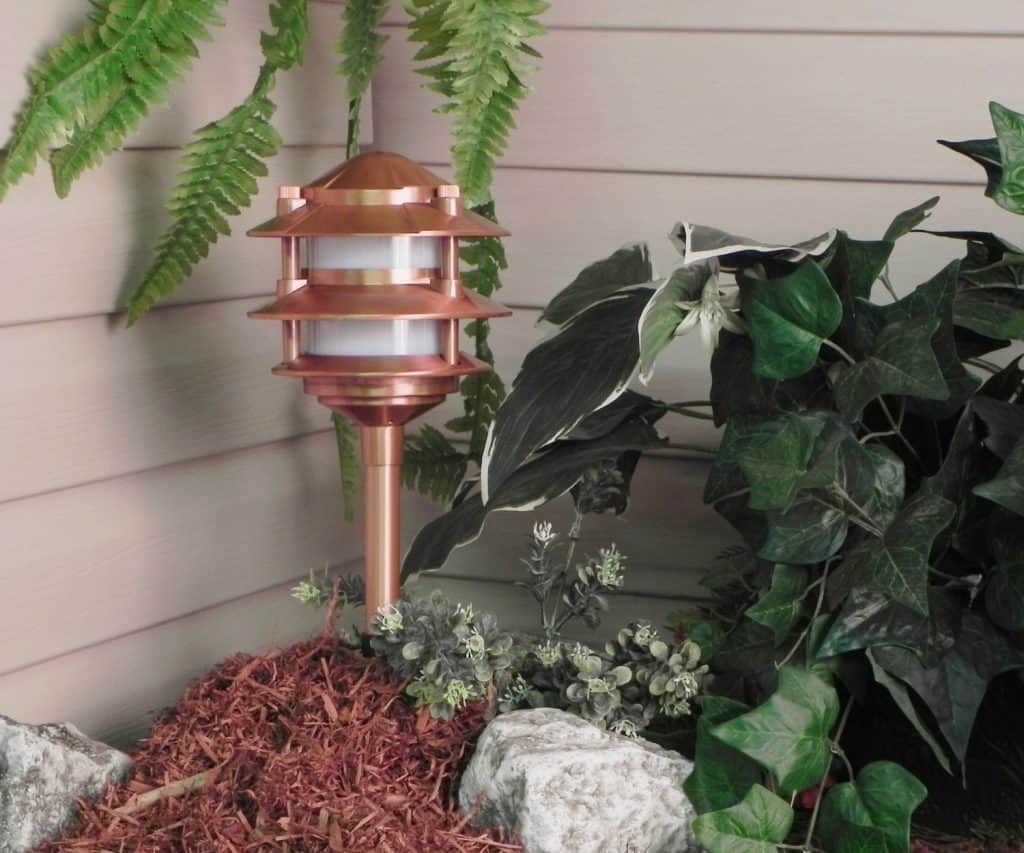 Paradise GL22764 Low Voltage Cast Aluminum 11W Path Light - landscape lighting ideas