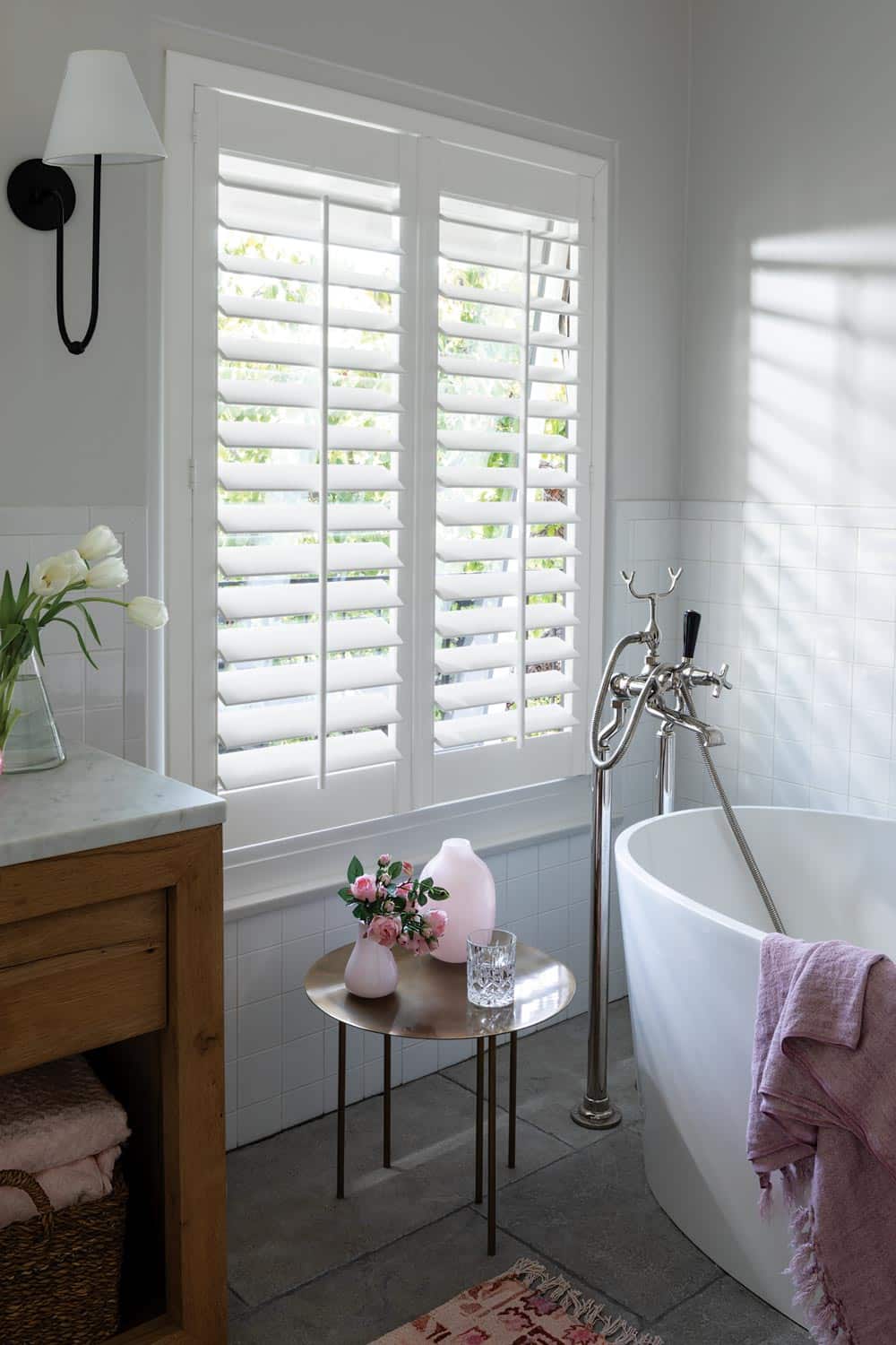 Can I Put Plantation Shutters In A Bathroom? Decor Snob