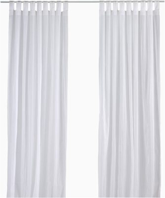 Sheer Curtains with Tabs