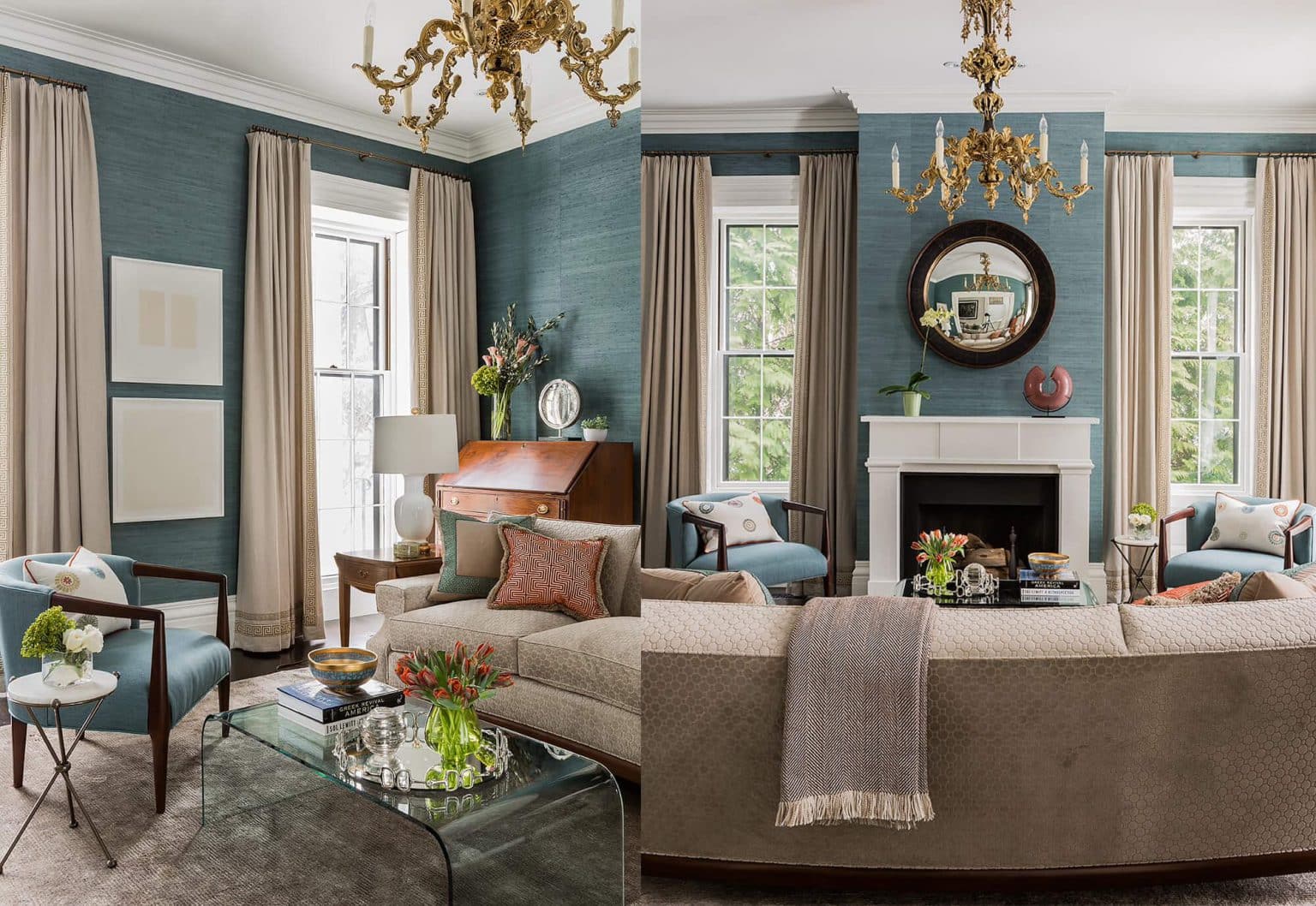 What Color Rug Goes with a Blue Couch - Decor Snob