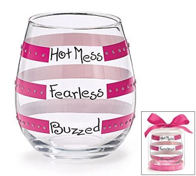 Stemless Fill to the Line Wine Glass