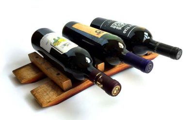 Tabletop Wine Rack - Wine Barrel Stave Wine Rack