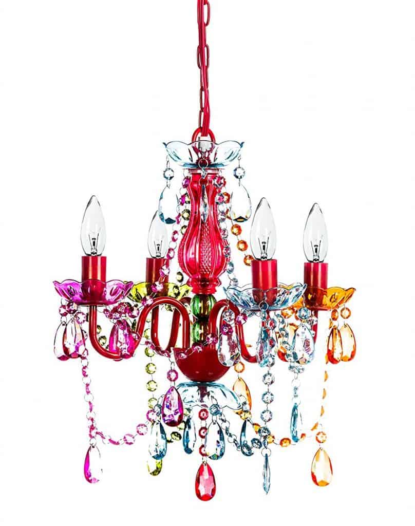 The Original Gypsy Color 4 Light Small Gypsy Chandelier