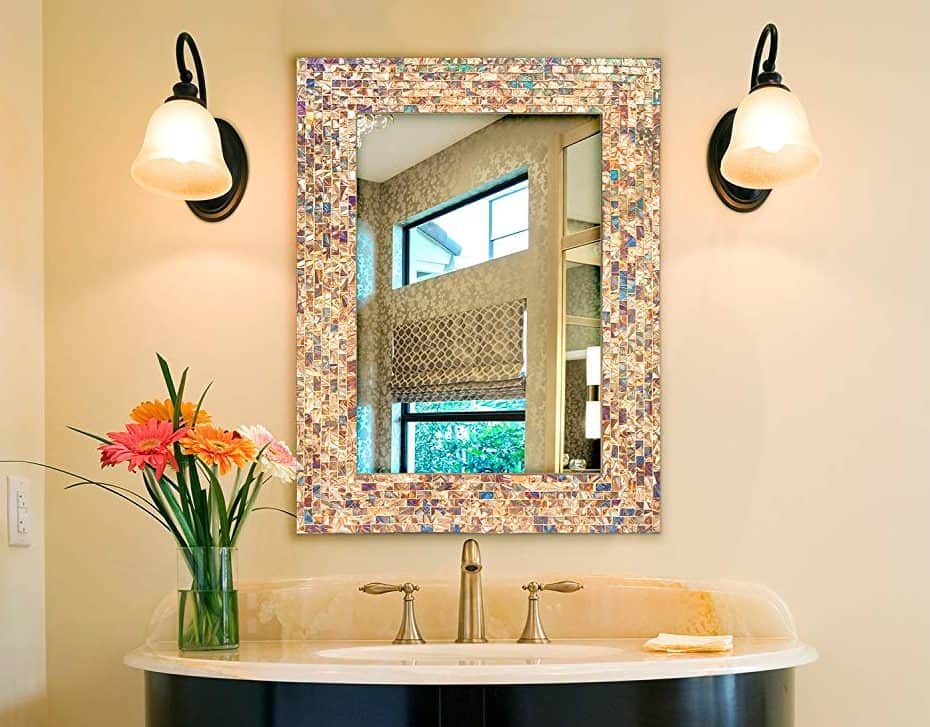 Top Mosaic bathroom mirrors