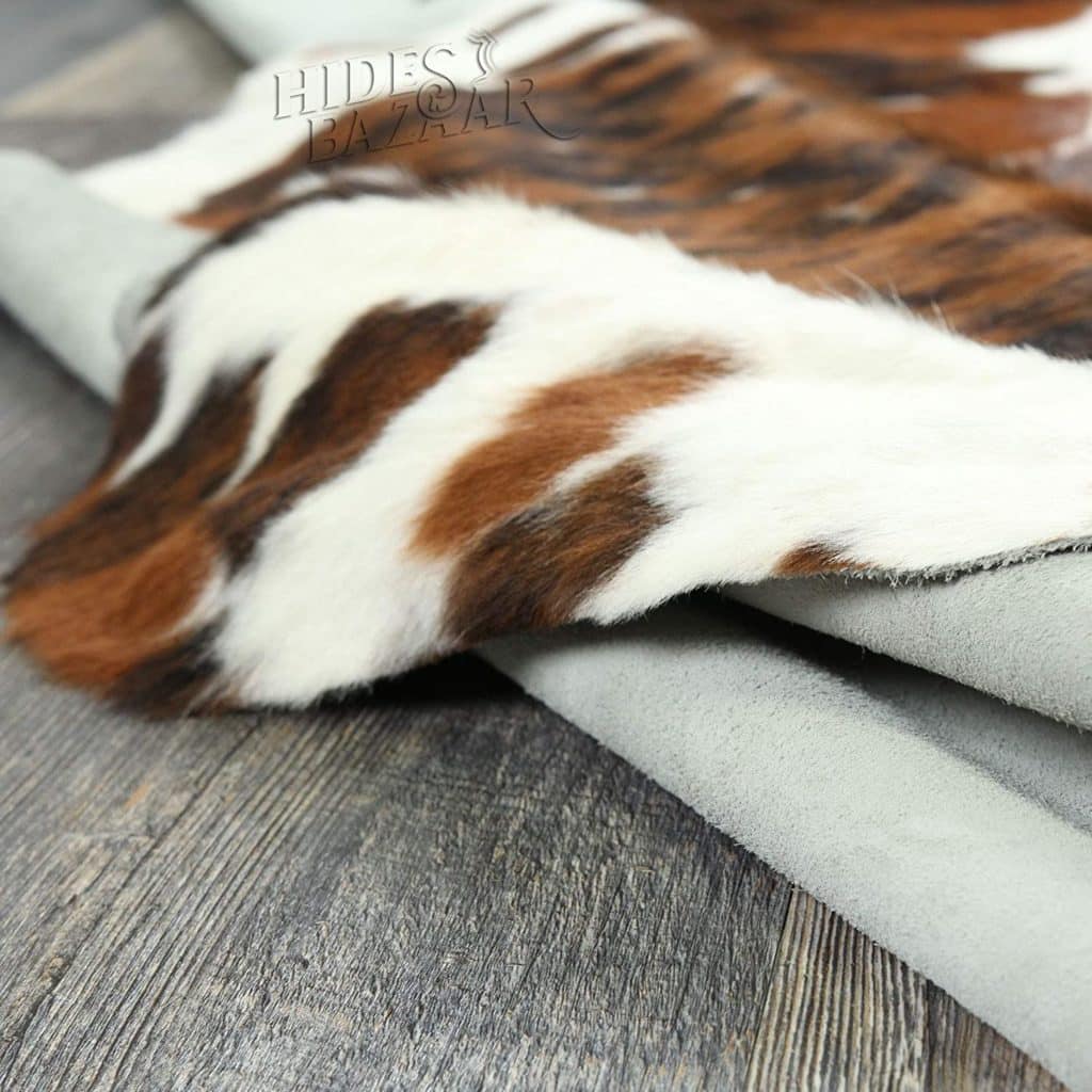 Tricolor Cowhide Rug
