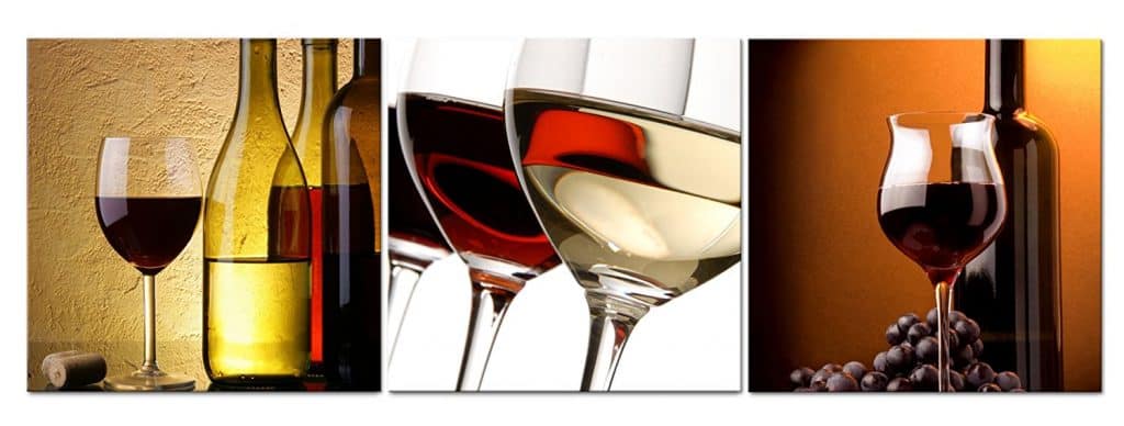 WINEBOTTLEGLASS ART wall art prints framed(mounted)