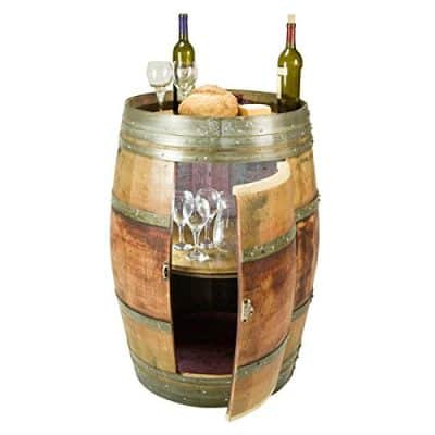 Whole Refinished Wine Barrel Cabinet