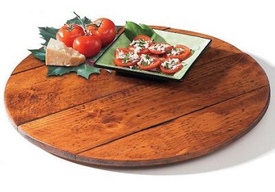 Wine Barrel Lazy Susan