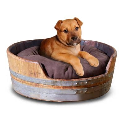 Wine Barrel Pet Bed Small