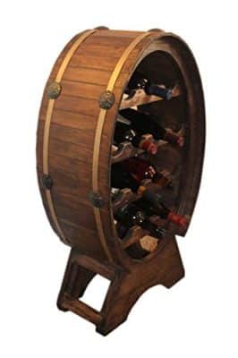 Wine Barrel Wine Cabinet