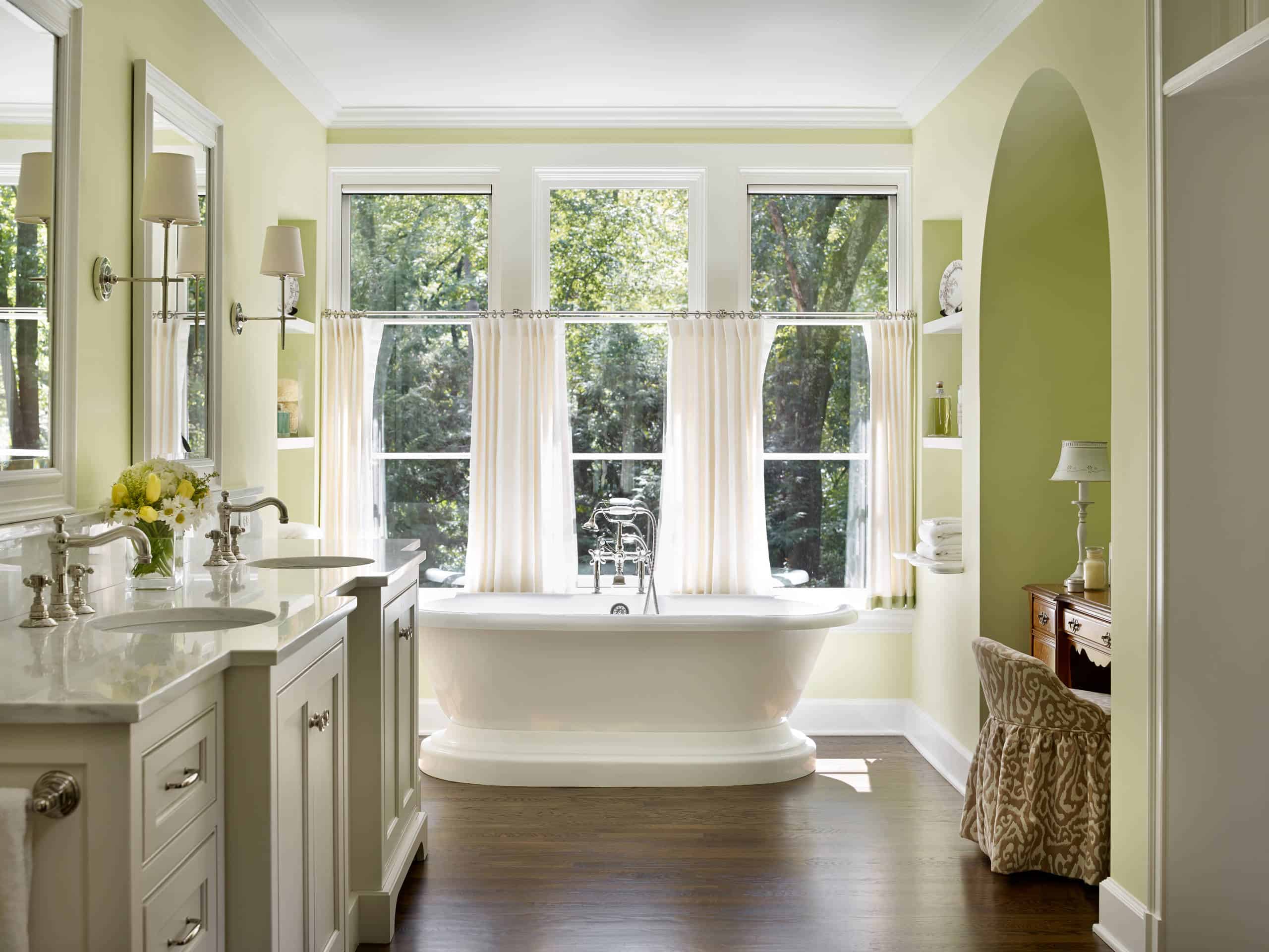 bathroom curtains for windows