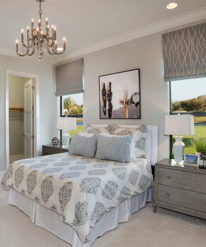 carpet with Light Gray Walls