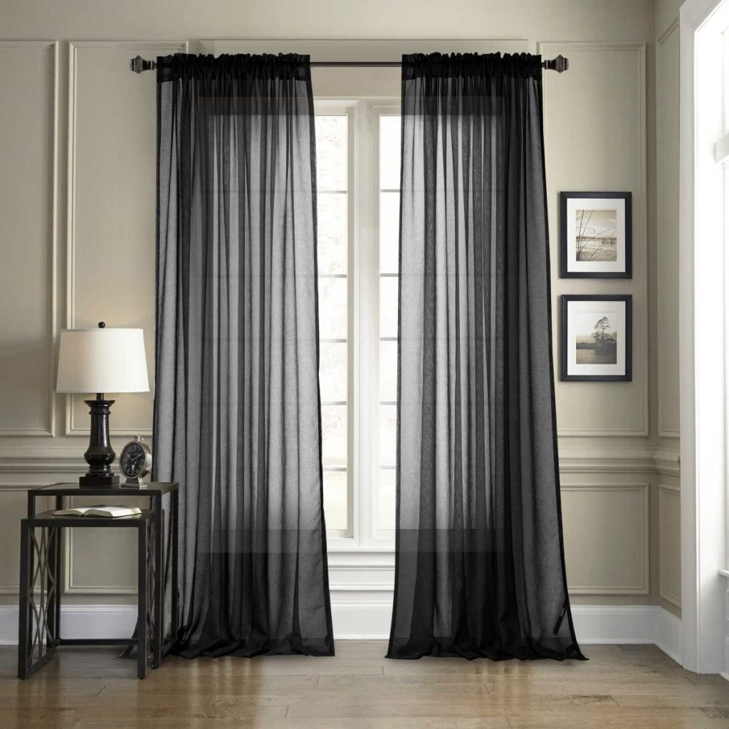 What Color Curtains Go With Tan Walls, Chocolate Brown And Gray Curtains
