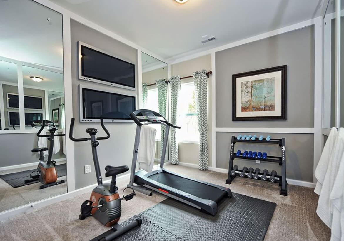 15 Small Space Home Gym Ideas Compact Workout Rooms