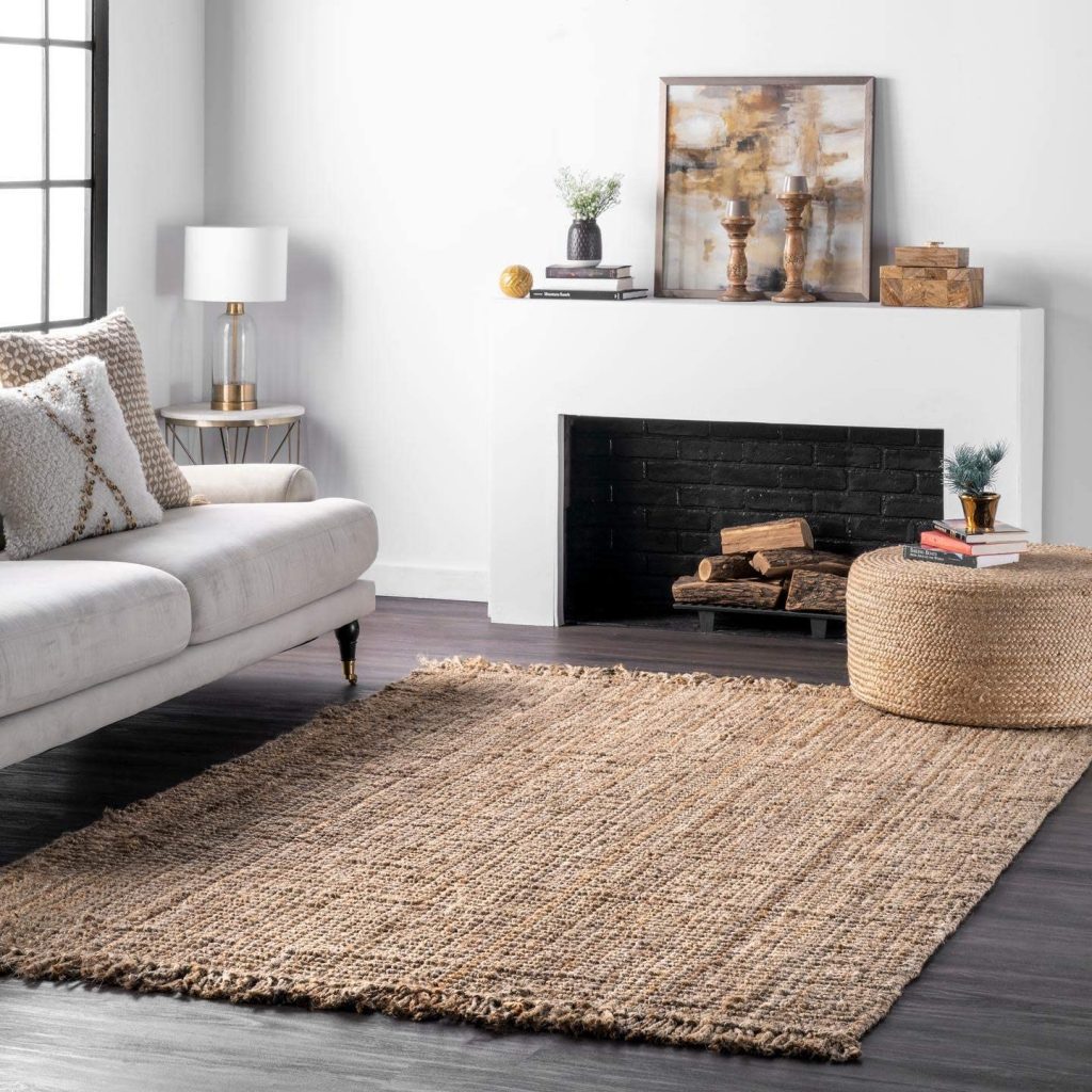 nuLOOM Natura Collection Chunky Loop Jute Rug
