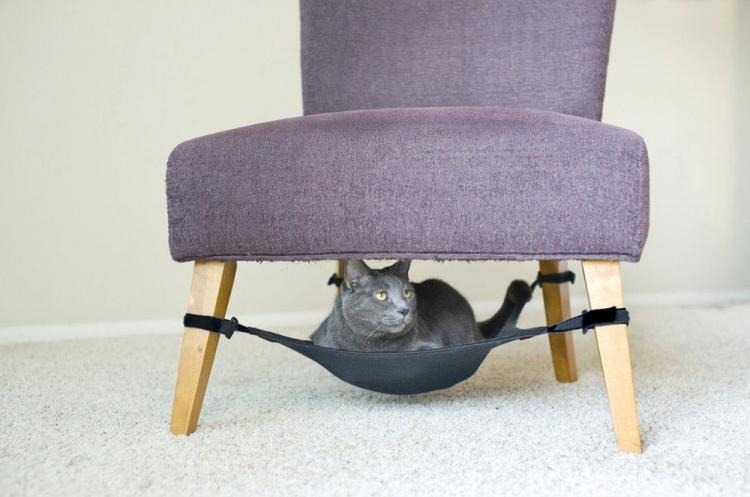 under chair cat hammock