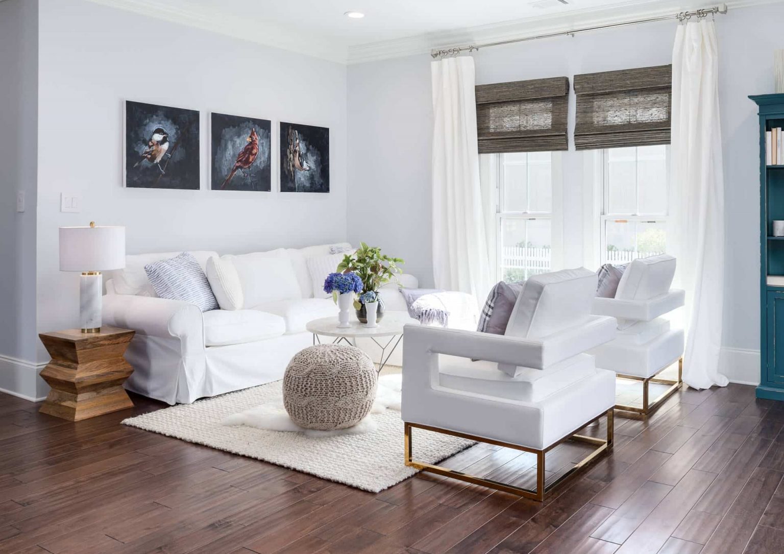 light wood floors rug living room